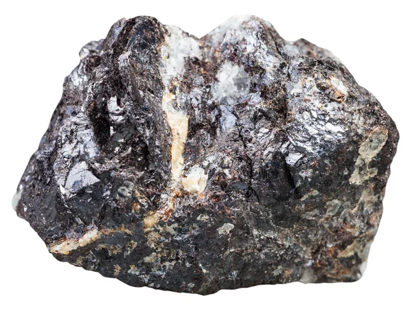 Szfalerit (cink blende) rock elszigetelt — Stock Fotó