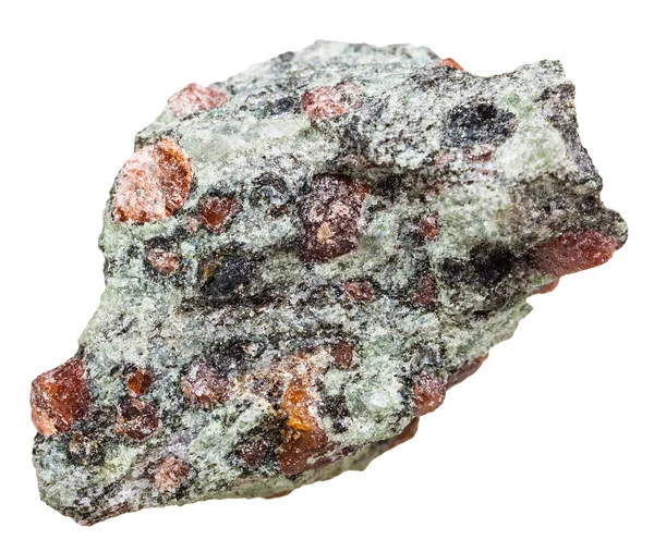 Eclogite rock with garnet and omphacite — Stockfoto