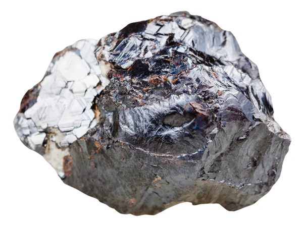 Zinkblende (marmatite, zink blende) rock geïsoleerd — Stockfoto