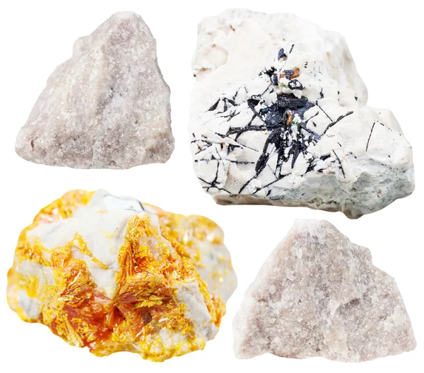 Échantillon de minéral de Dolomite Pierre isolé — Photographie vvoennyy