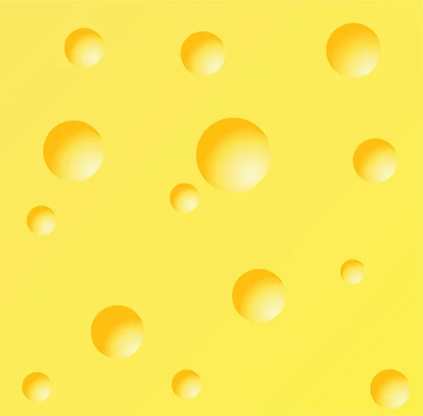 Vectorillustratie van een stuk kaas Rechtenvrije Stockvectors