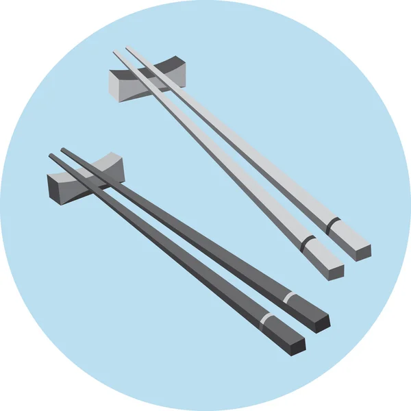 yemek çubukları suşi arka plan üzerinde