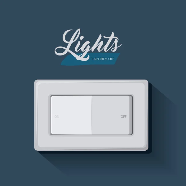Light switch design Stock Vector Image by ©grgroupstock #102132544