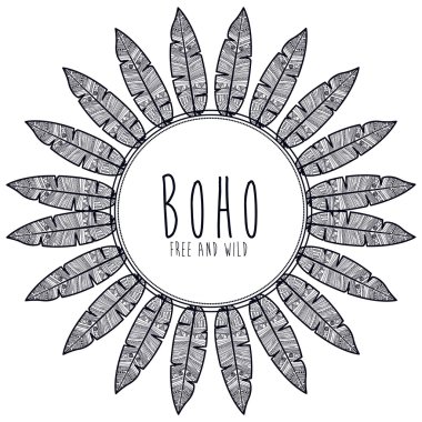 boho tarzı tasarım