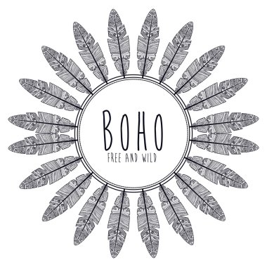 boho tarzı tasarım