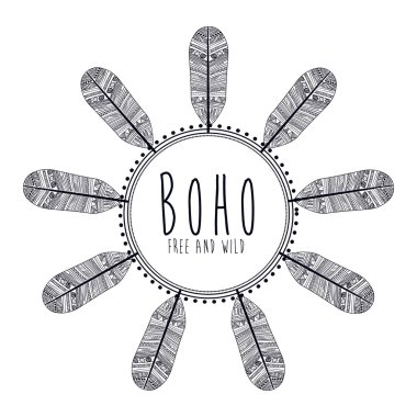 boho tarzı tasarım