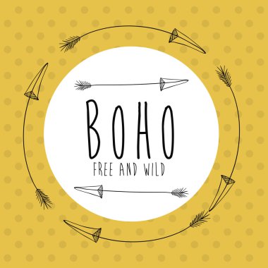 boho tarzı tasarım