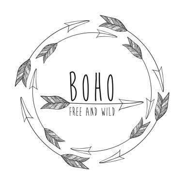boho tarzı tasarım