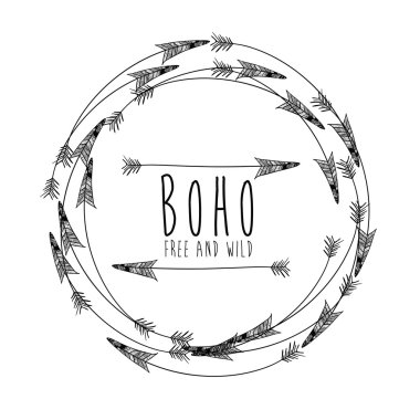 boho tarzı tasarım