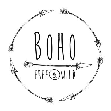 boho tarzı tasarım