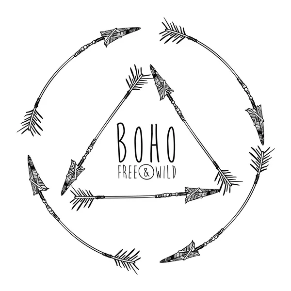 Boho风格设计 — 图库矢量图片