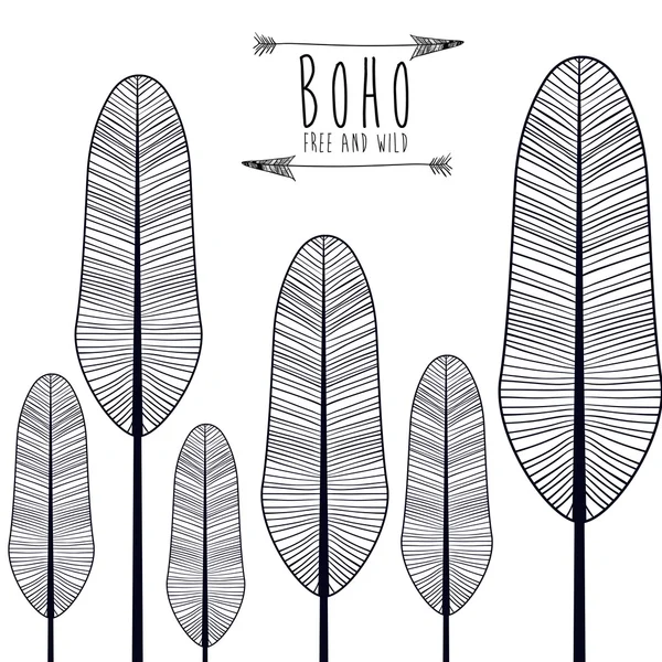 Boho风格设计 — 图库矢量图片