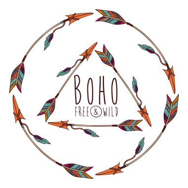 boho tarzı tasarım