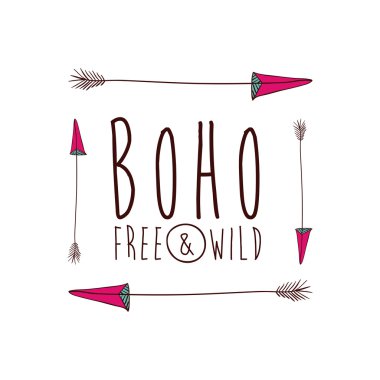 boho tarzı tasarım