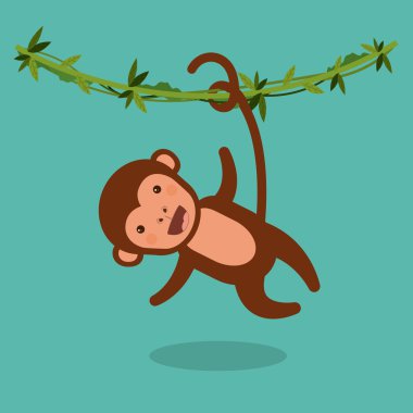 komik maymun tasarım