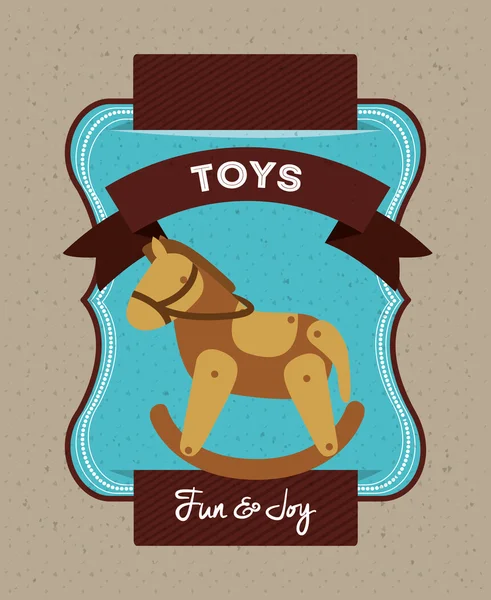 子供のおもちゃの設計 — ストックベクタ