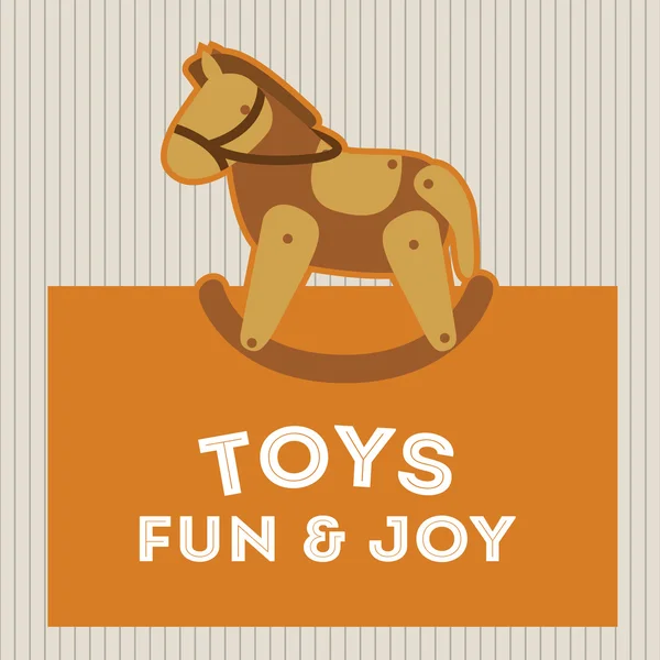 Dzieci zabawki projekt — Wektor stockowy