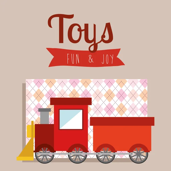 Jouets pour enfants design — Image vectorielle