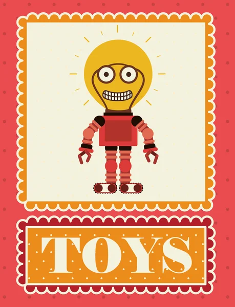 Diseño de juguetes para niños — Vector de stock