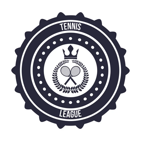 Tenisová liga designu — Stockový vektor