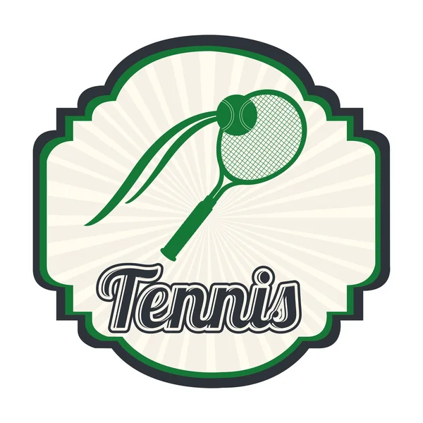 Tenis Ligi tasarım — Stok Vektör