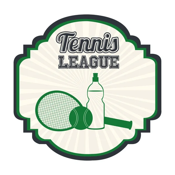Tennis ligan design — Stock vektor