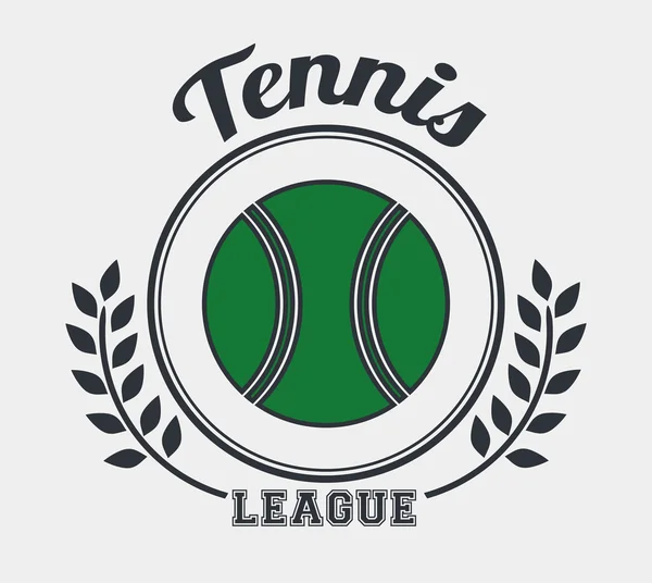 Design de liga de tênis — Vetor de Stock