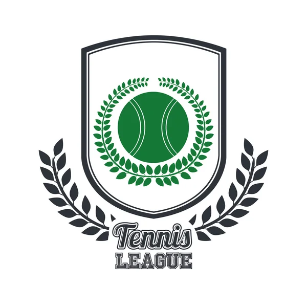 Diseño de liga de tenis — Vector de stock