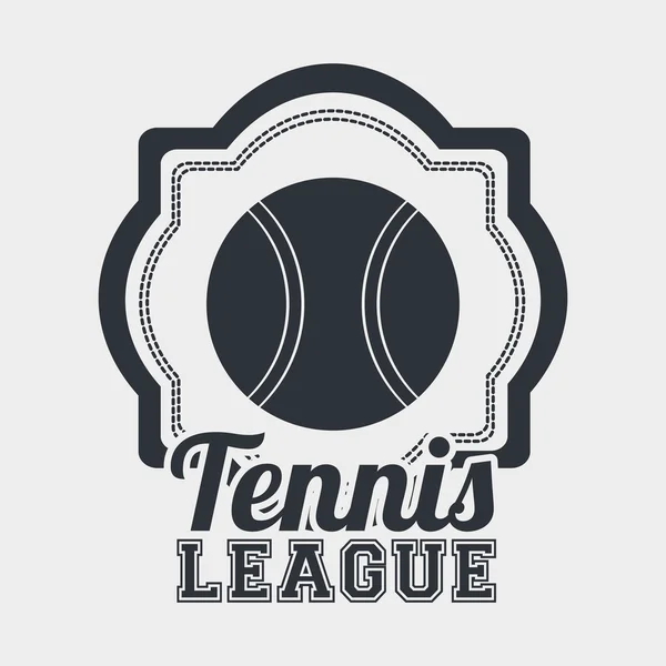 Tenisová liga designu — Stockový vektor