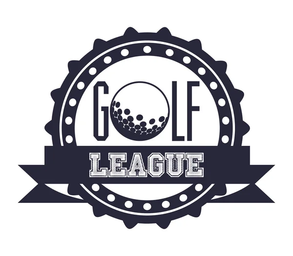 Progettazione campionato di golf — Vettoriale Stock