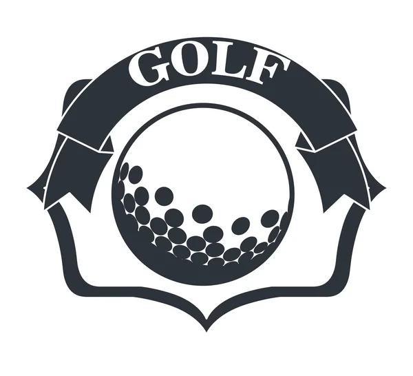 リーグのゴルフのデザイン — ストックベクタ