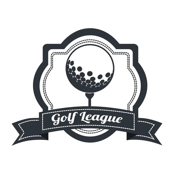 Progettazione campionato di golf — Vettoriale Stock