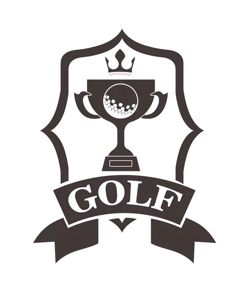 Diseño de liga de golf — Vector de stock