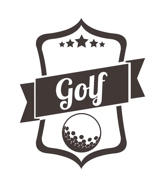 リーグのゴルフのデザイン — ストックベクタ