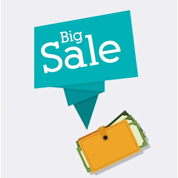 Big sale design — Stock Vector