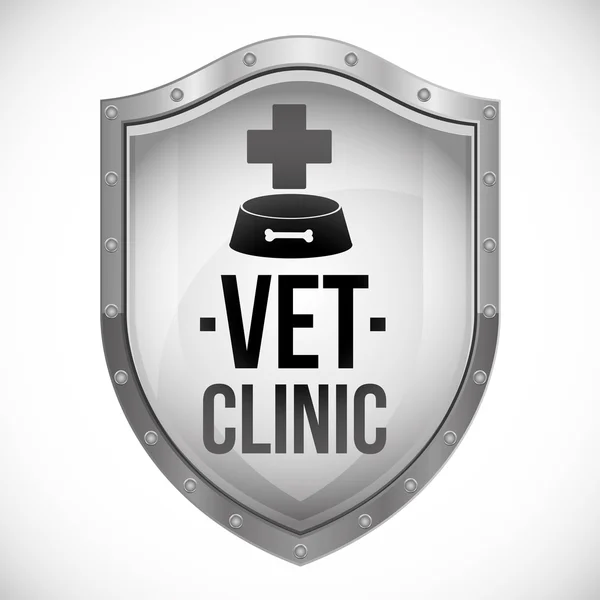 Progettazione clinica veterinaria — Vettoriale Stock