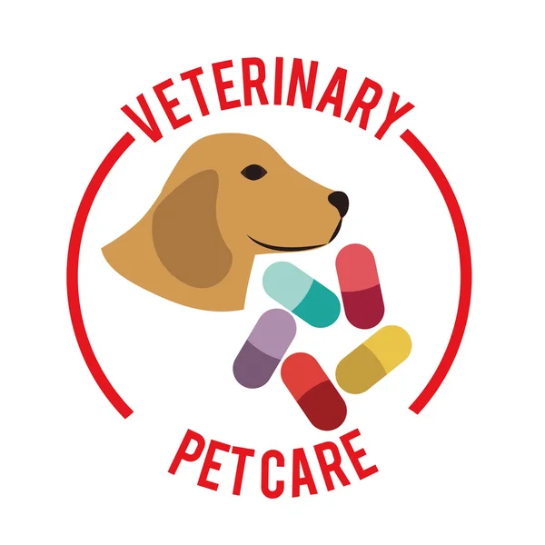 Progettazione clinica veterinaria — Vettoriale Stock