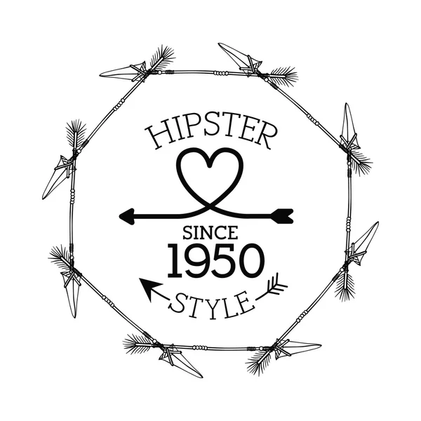 Design estilo hipster — Vetor de Stock