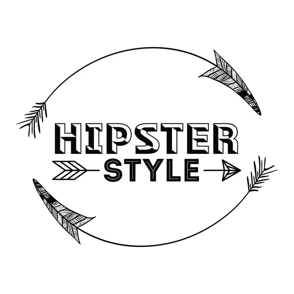 Hipster stil design – Stock-vektor