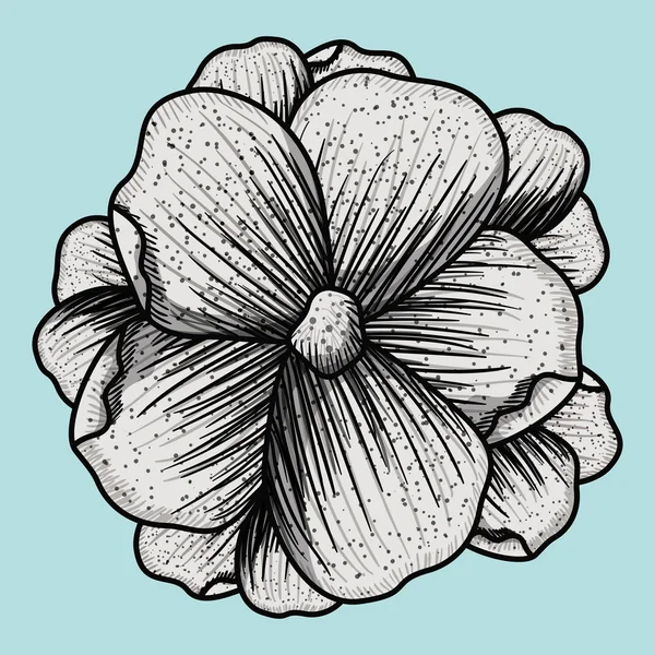 Květina kreslení design — Stockový vektor