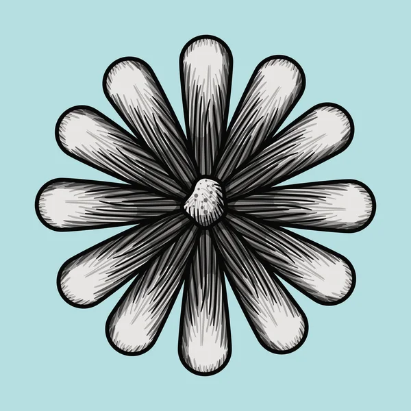 Květina kreslení design — Stockový vektor