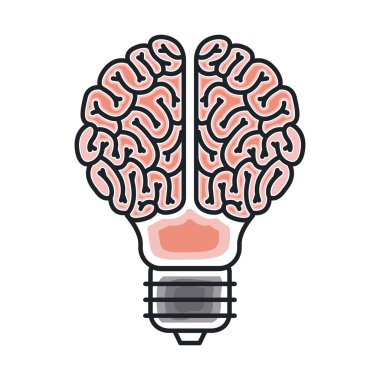 Ampul Işık simgesi tasarım