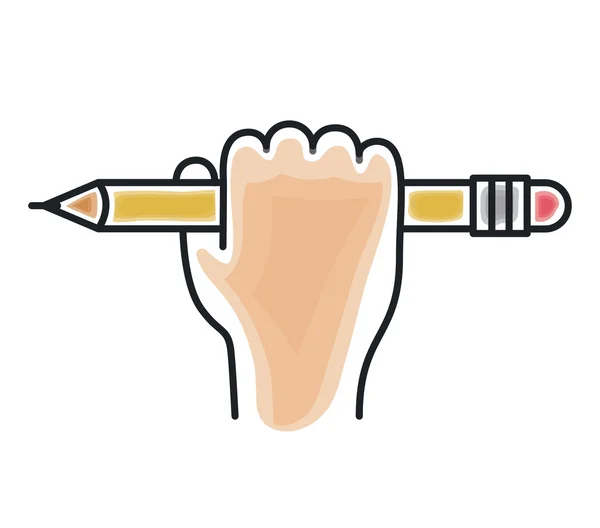 Bleistift-Icon-Design — Stockvektor