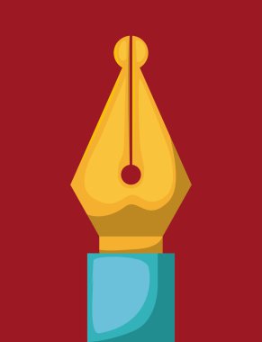 Kalem simgesi tasarım