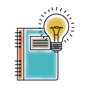 Ampul Işık simgesi tasarım