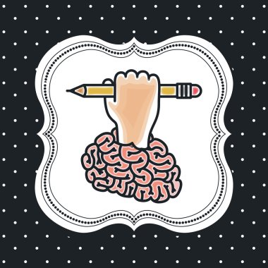 Kalem simgesi tasarım