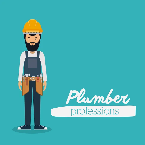 Construction professional design — Stock Vector