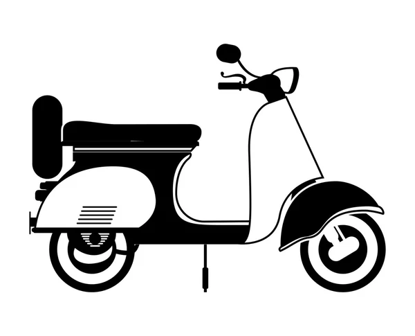 Design de estilo scooter — Vetor de Stock