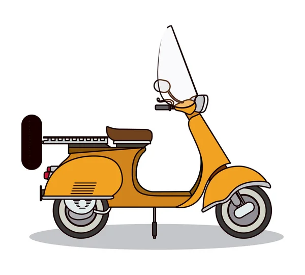 Scooter style design — Stock Vector