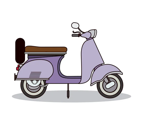 Design de estilo scooter — Vetor de Stock